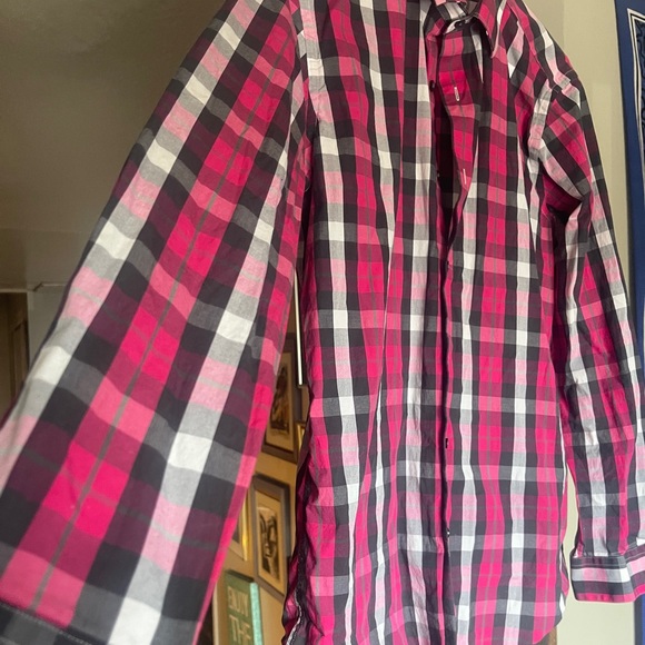 Apt.9 Plaid Men’s Button-down Shirt - Picture 3 of 4